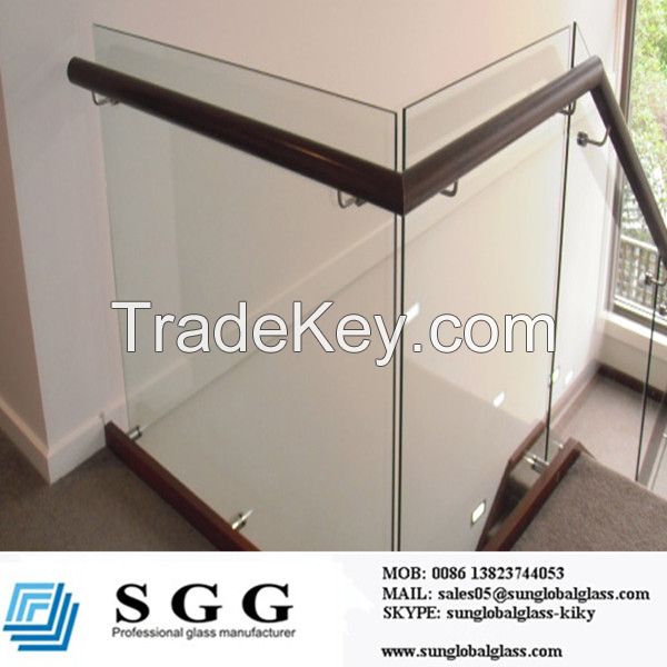 glass handrail design