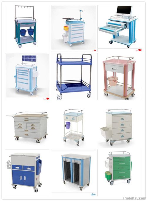 manual two crank hospital care bed