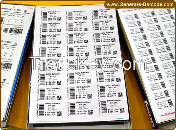 Barcode Maker Software - Corporate Edition to Design Product Label