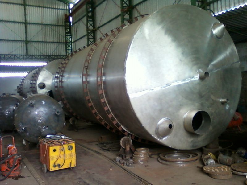 Water Treatment Tank, Storage Tank, Distillation Column, Chemical Storage Tank, Intermediate Vessels in Beverage Plant, Inprocess Chemical Tank, Heat Exchanger, Process Equipment in Oil Refining, Voith Paper Project, FABRICATED BUTTERFLY VALVE BODY 