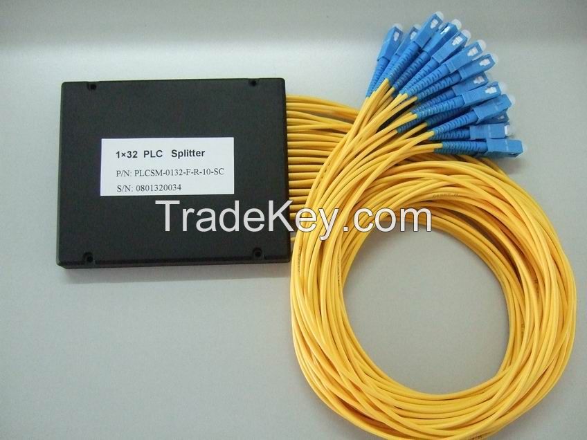 Module Box Optical Fiber PLC Splitter