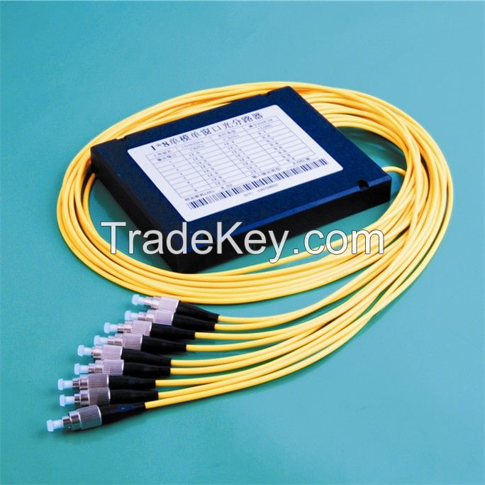 Fiber Optic PLC Splitter 1X8 (HTD- PLC Splitter)