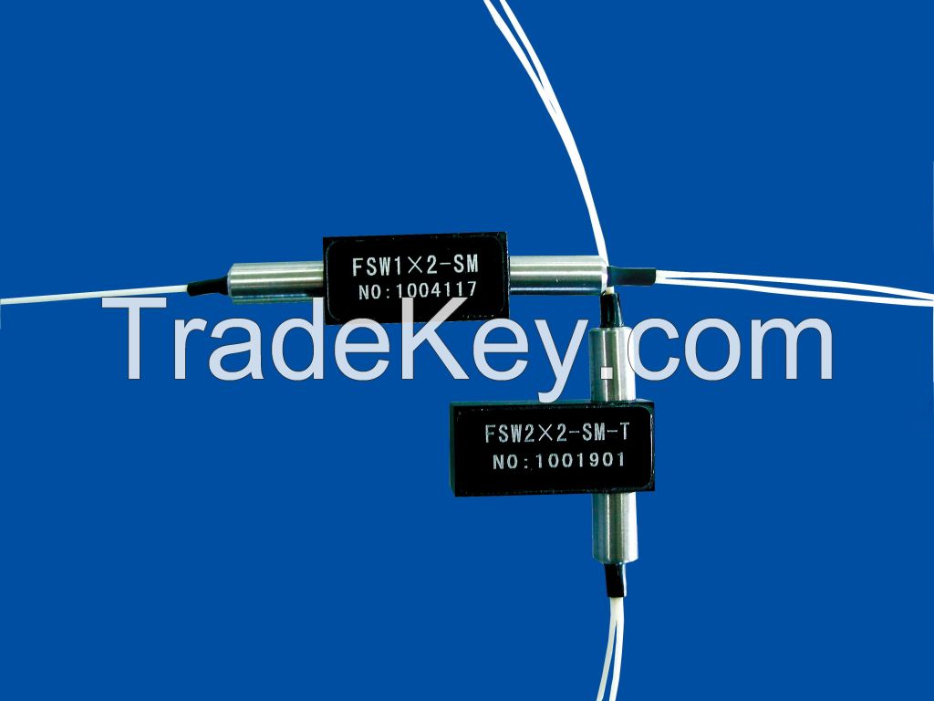 1x2 Singlemode Mechanical Fiber Optic Switch