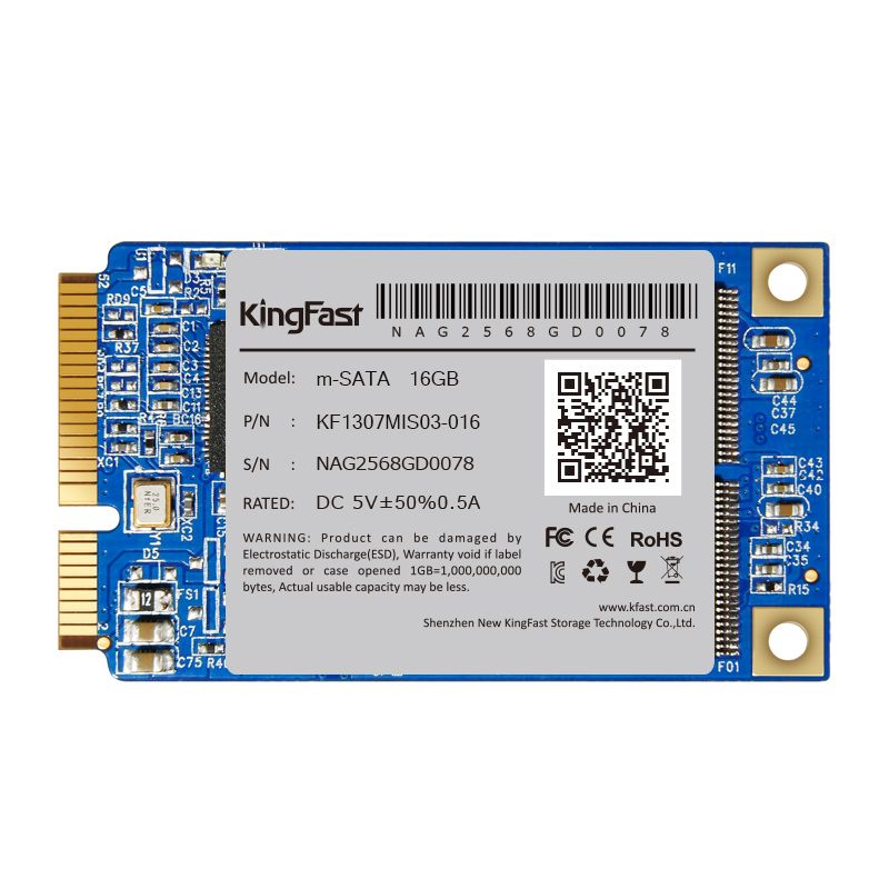 For Industrial Using Kingsfast M-Sata 3.0 SSD--16GB-Used For Pos/ATM/Advertising Machine