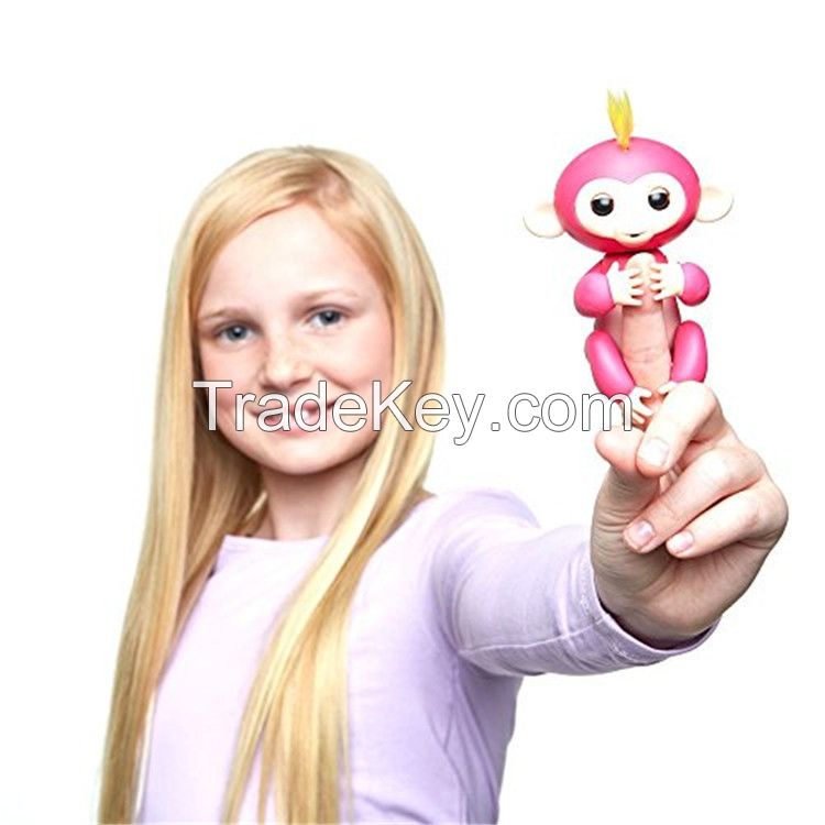 Factory Direct Electronic Interactive Pet Toy Finger Monkey for Children