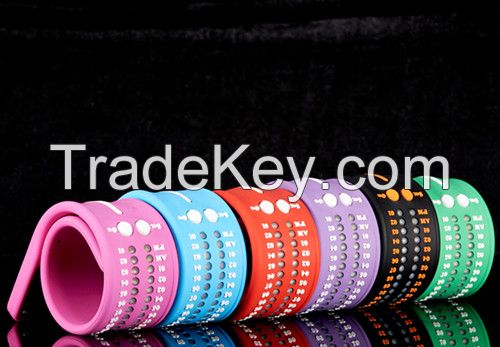 silicone slap led digital watch