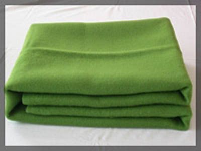 high quality 30% wool 70% polyester fire resistant warm airline blanket