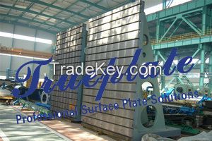 cast iron T-slotted angle plate
