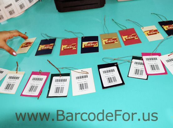 Corporate barcode label maker tool