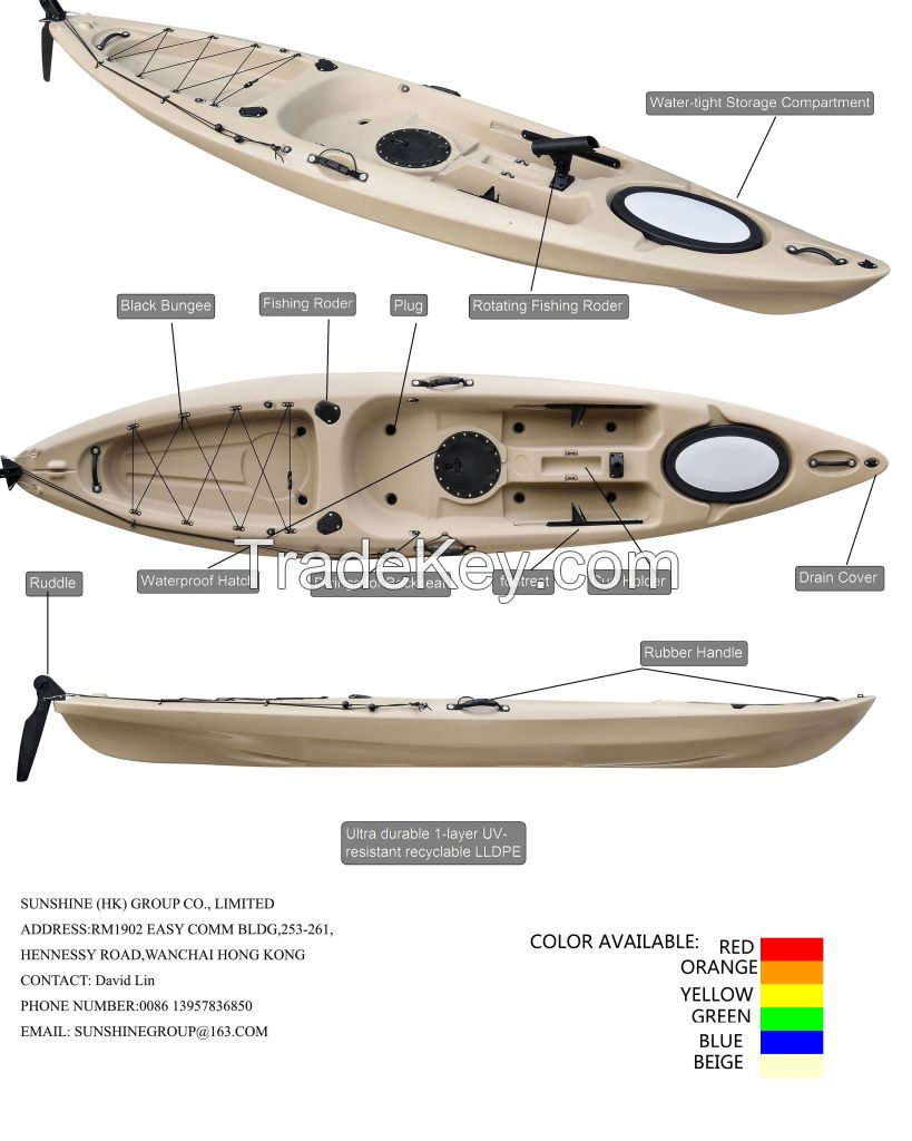 Fishing Kayak Durtable with Multi purpose Tools