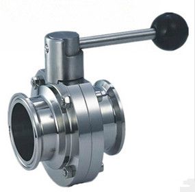 Clamped Butterfly Valve