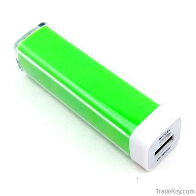 Plastic case, 2, 600mAh capacity, sized 91.5 x 22 x 22mm, portable USB