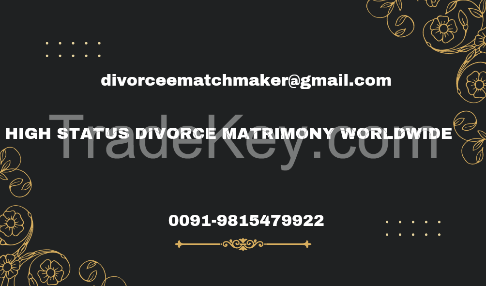 ELITE CLASS DIVORCEE DIVORCEE DIVORCEE 09815479922 MATCH MAKER INDIA &amp; ABROAD WITH OR WITHOUT CHILD