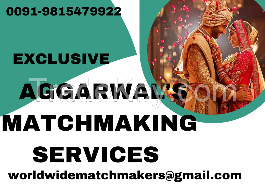 ELITE CLASS AGGARWAL AGGARWAL 09815479922 MATCH MAKER INDIA & ABROAD