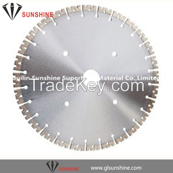 China good quality Granite edge cutting diamond saw blade 350mm 400mm 450mm