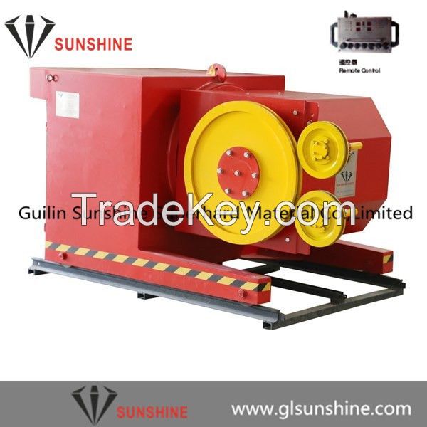 37kw, 45kw, 55kw, 75kw wire sawing machine 50cvm, 60cv, 75cv, 100cv for marble quarrying