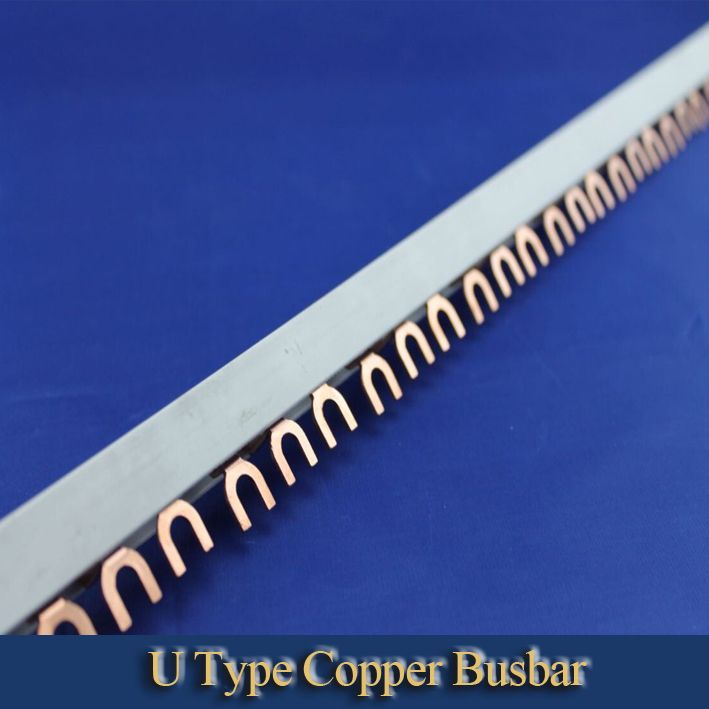 MCB U type copper busbar terminal block