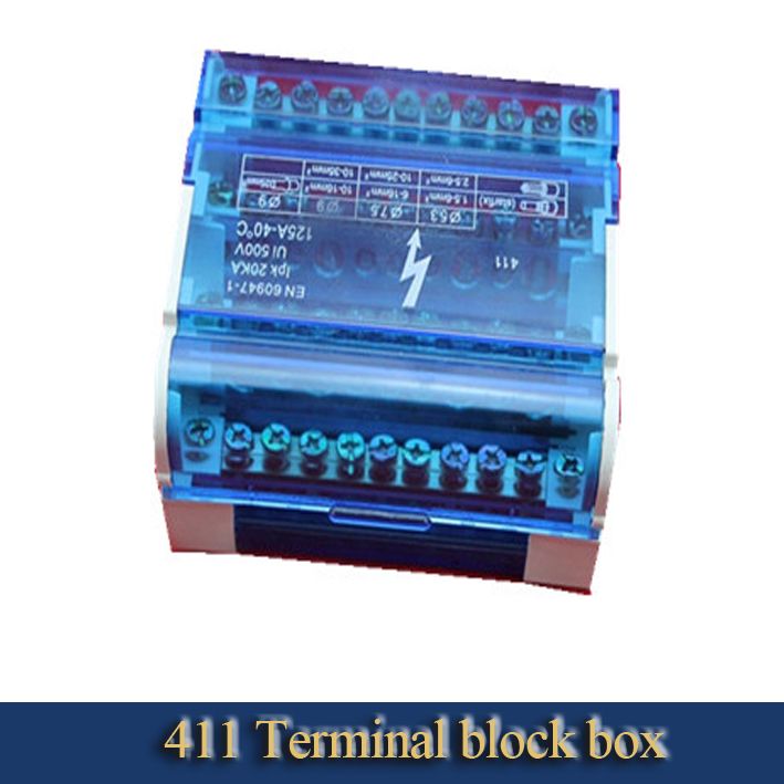 4 ways Terminal Block, Junction Boxes