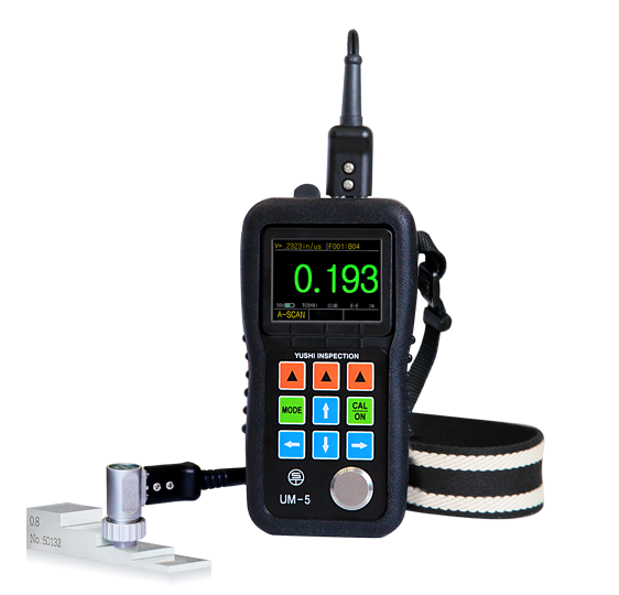 Color Waveform Ultrasonic thickness Gauge