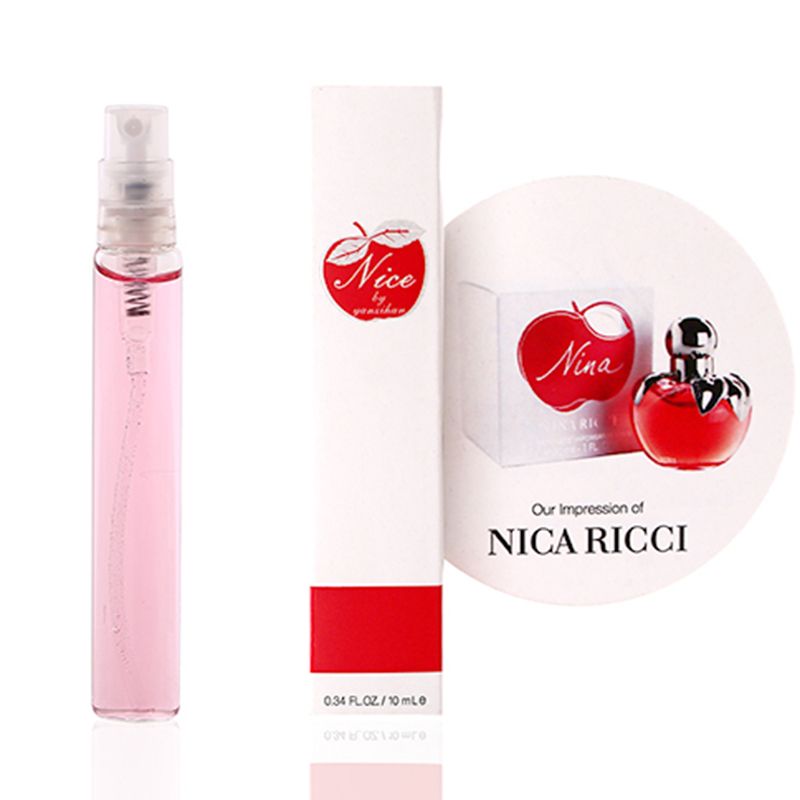 2014 New Designed Women Mini Portable Glass Bottle Spray Tube Perfume
