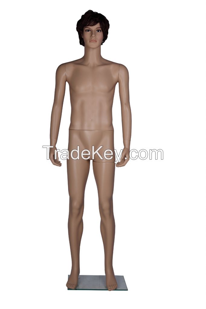 plastic full body male mannequin
