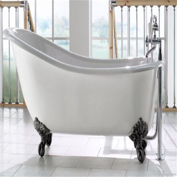 cast iron bathtub with feet