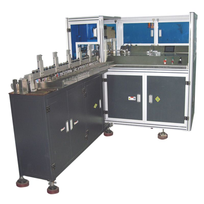 plastic card punching and stacking machine