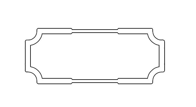 Aluminium Alloy Extrusion (irregular)