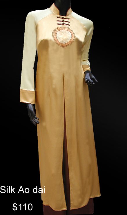 Hoalu Ao Dai Silk