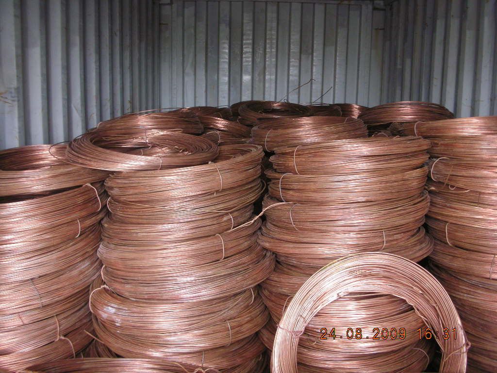 99.9% Copper Wire Scrap - Mill Berry