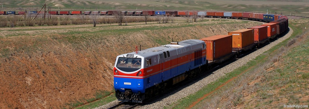 INTERNATION RAILWAY TRANSPORT FROM CHINA TO TURKMENISTAN, ASHGABAT ETC