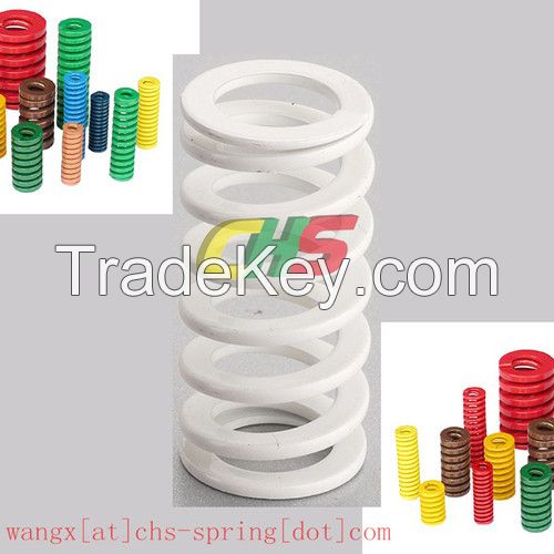 JIS Standard High Compression Spring White Color Die Spring CSWR Spring Manufactuer in China