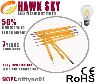 B22 holder LED filament bulb customize