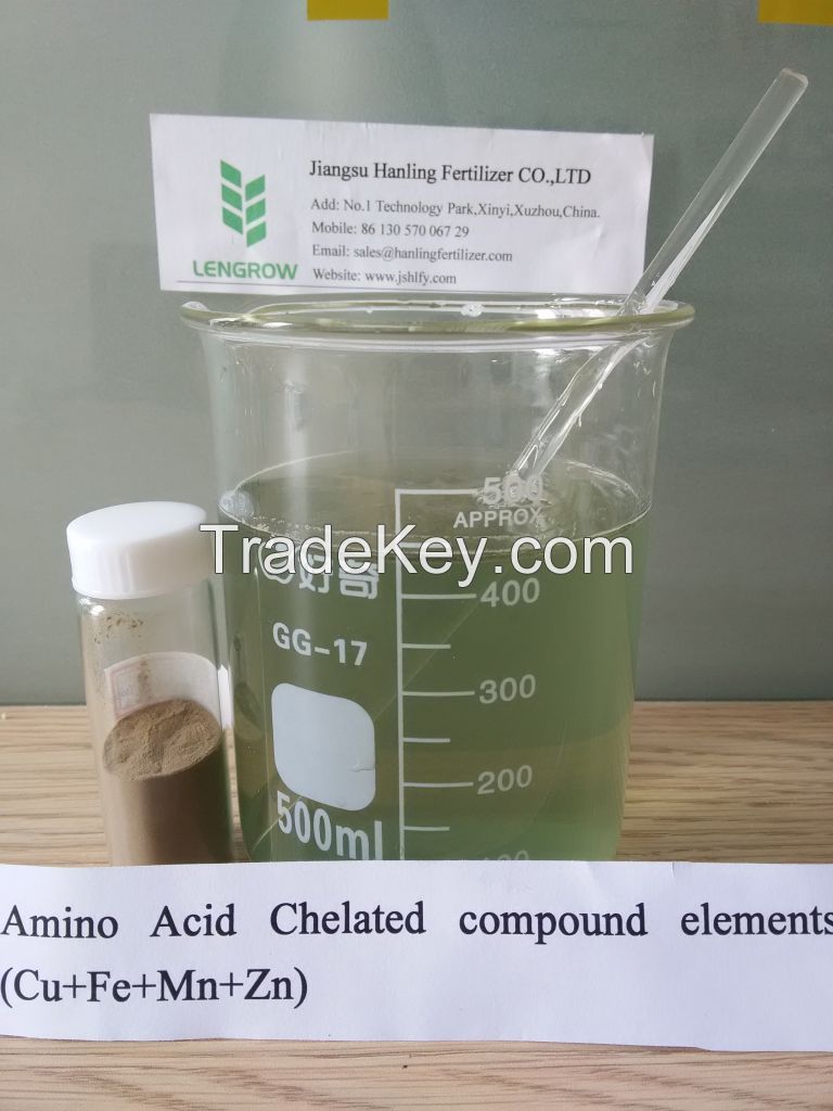 Amino Acid Chelated Compound Elements