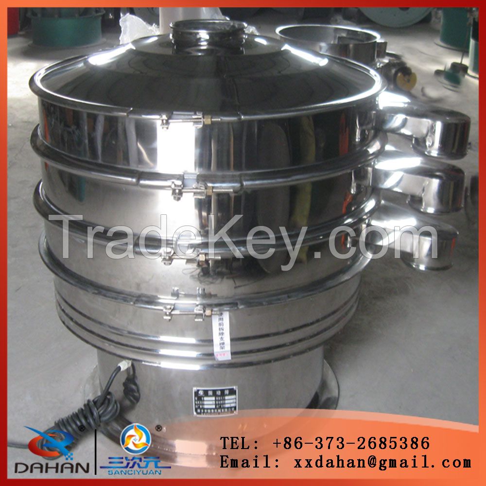 electrolytic copper powder two decks round vibration sifter