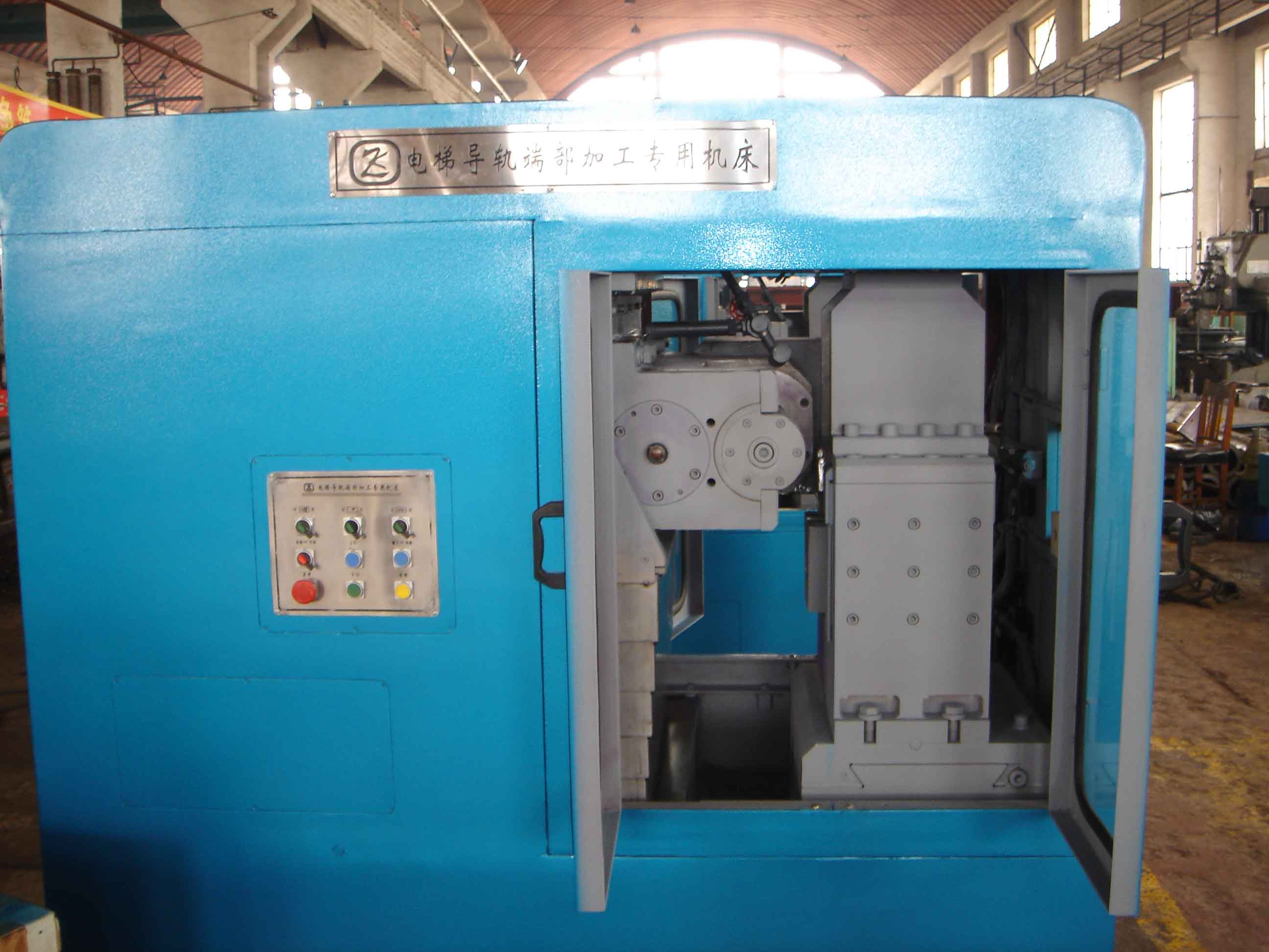 high speed elevator guide rail special plane machine