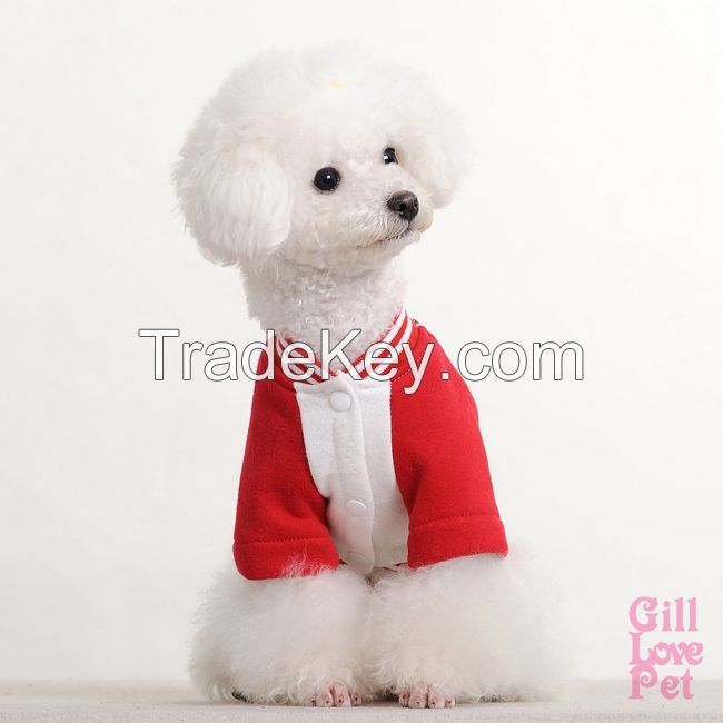 2014 pet breathable sport suit clothes for teddy and poodle
