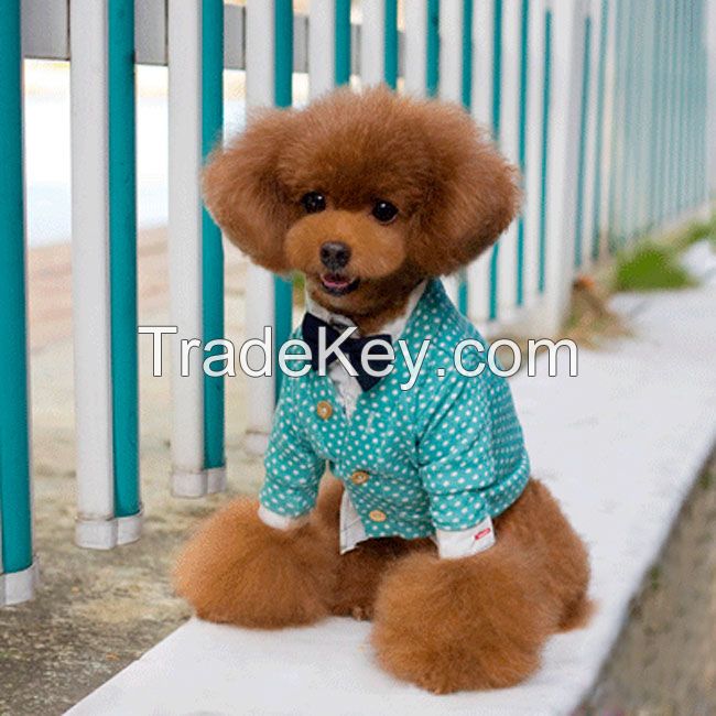 2014 pet breathable long sleeve shirt for teddy