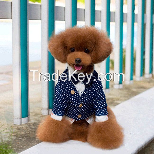 2014 pet breathable long sleeve shirt for teddy