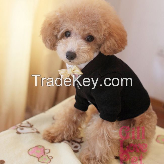 2014 New autumn and winter breathable sweater pet clothes apparel suitable for teddy