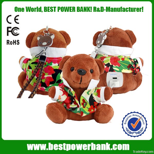 IP-603 Cool Bear 6000mAh USB Power bank for mobile phone/tablet