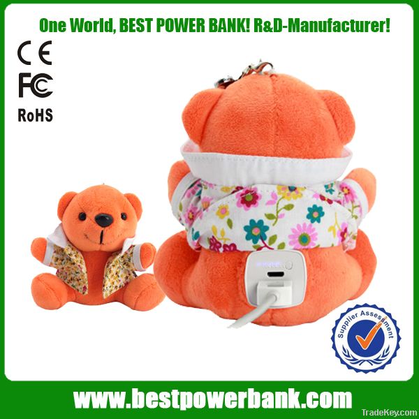 IP-603 Cool Bear 6000mAh USB Power bank for mobile phone/tablet