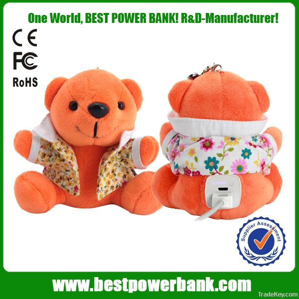 IP-603 Cool Bear 6000mAh USB Power bank for mobile phone/tablet