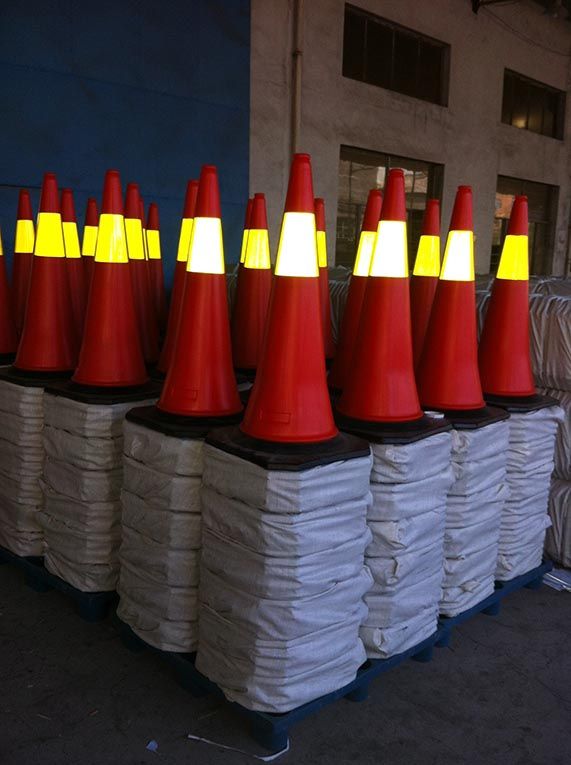 Pe Traffic Cones