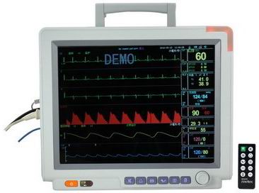15" color TFT Multiparameter Patient Monitor