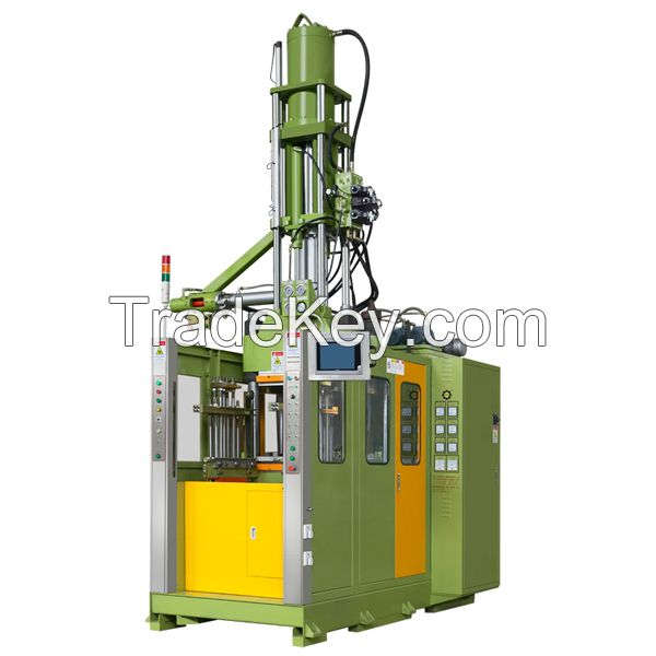 Vertical type rubber injection molding machine