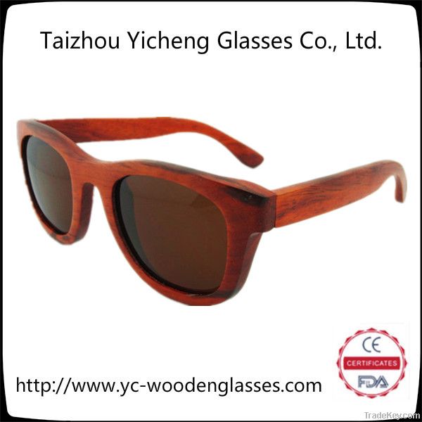 Fashion men and women sunglasses, wood glasses FS0707