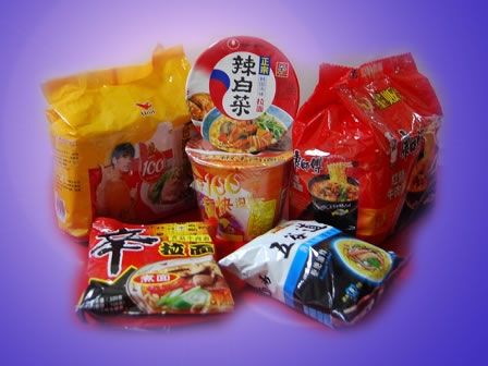 Instant noodles food packaging