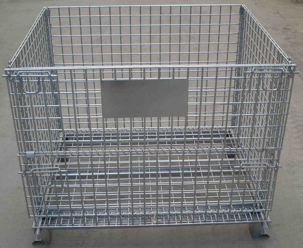 Manufacturing Foldable Wire Mesh Container