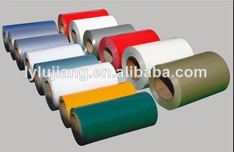 color  coated aluminum  coil